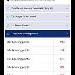 sky bet booking points